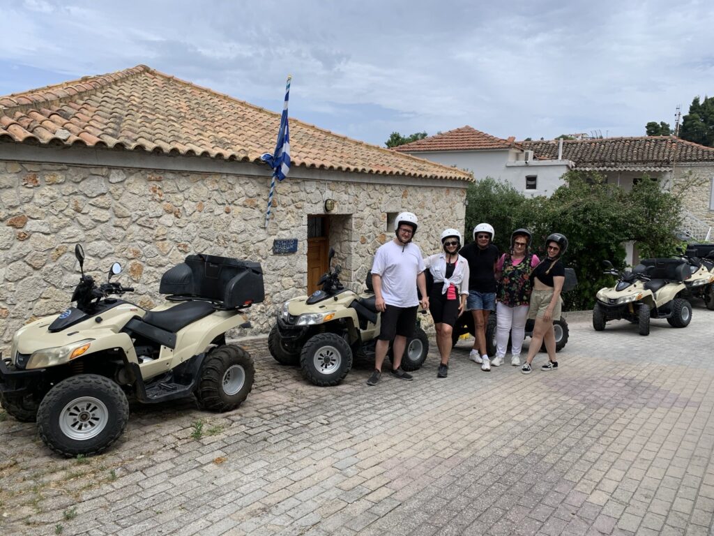quad tour in Halkidiki near Pefkohori