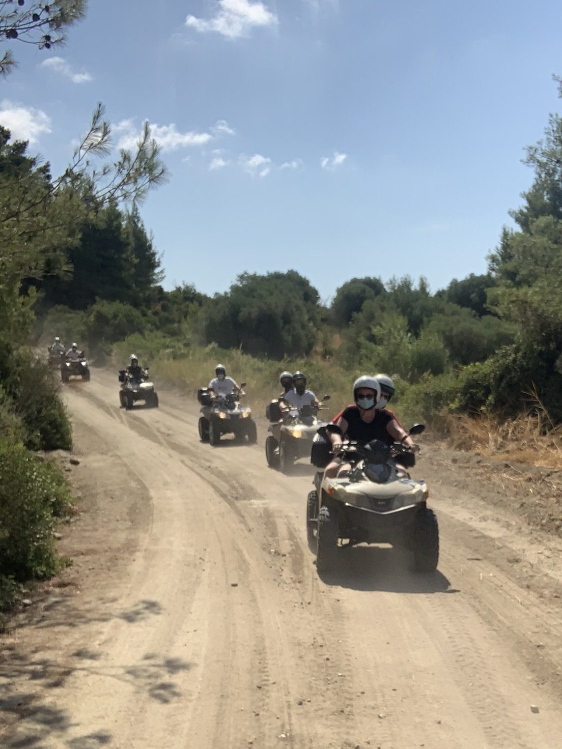 quad tour in Halkidiki near Pefkohori